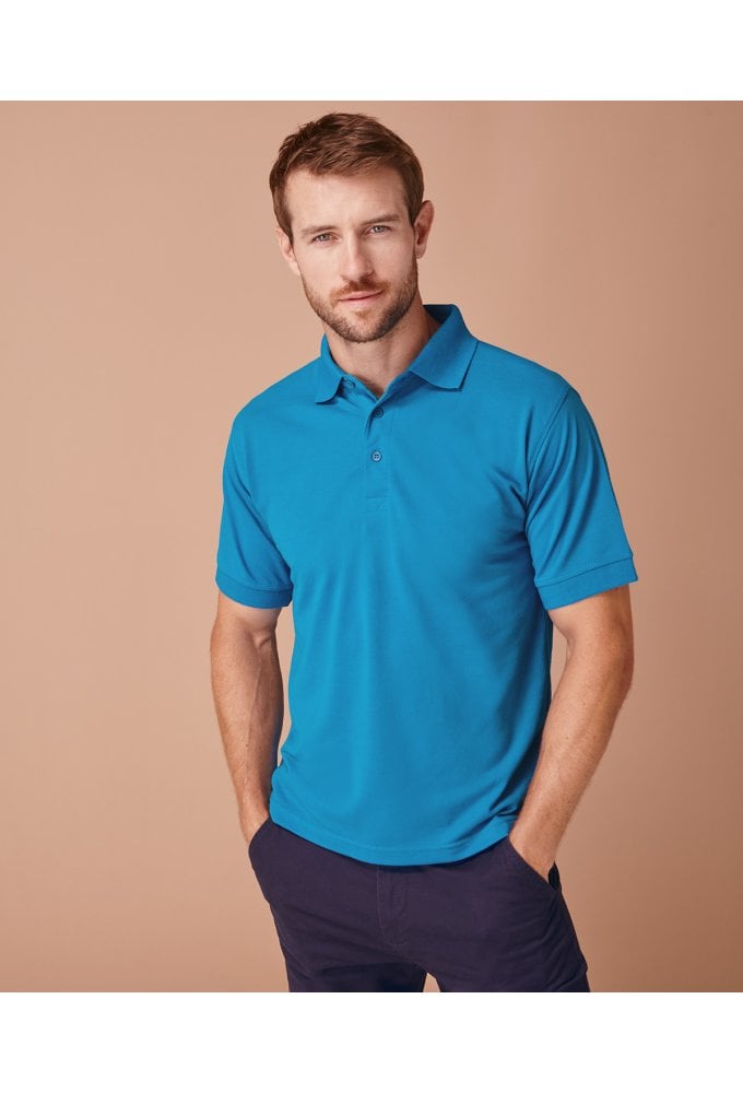HB400 Unisex Polo Shirt 65/35 (XSmall to 5XL) 16 COLOURS