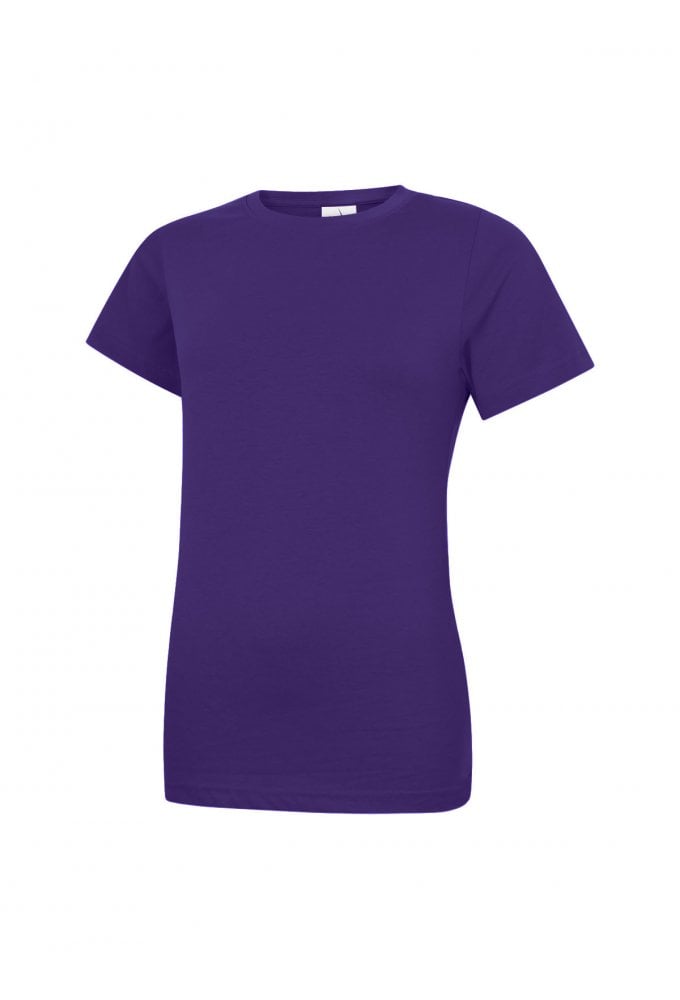 UC318 Ladies Classic Crew Neck T-Shirt (Xsmall to 2Xlarge) 11 COLOURS