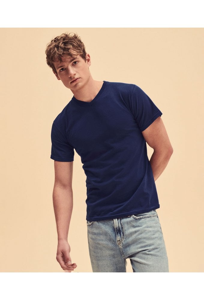 SS034 Valueweight V-Neck T-shirt (Small To 2XL) 7 COLOURS