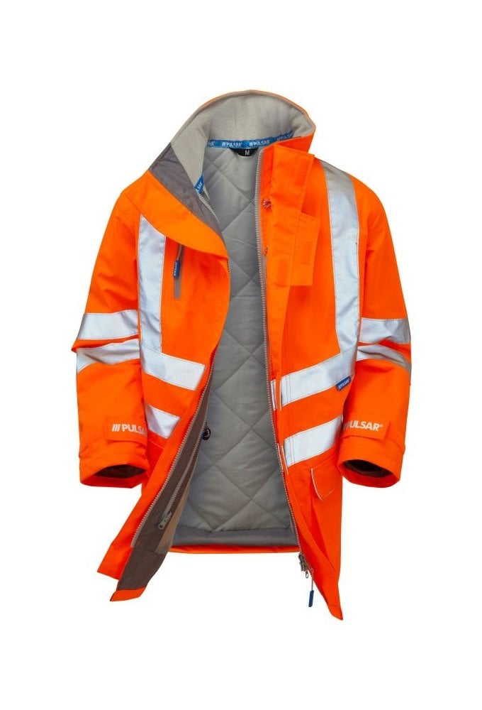 PR502-ORG Pulsar PR502 PULSAR® Rail Spec Padded Storm Coat S-4XL RIS-3279