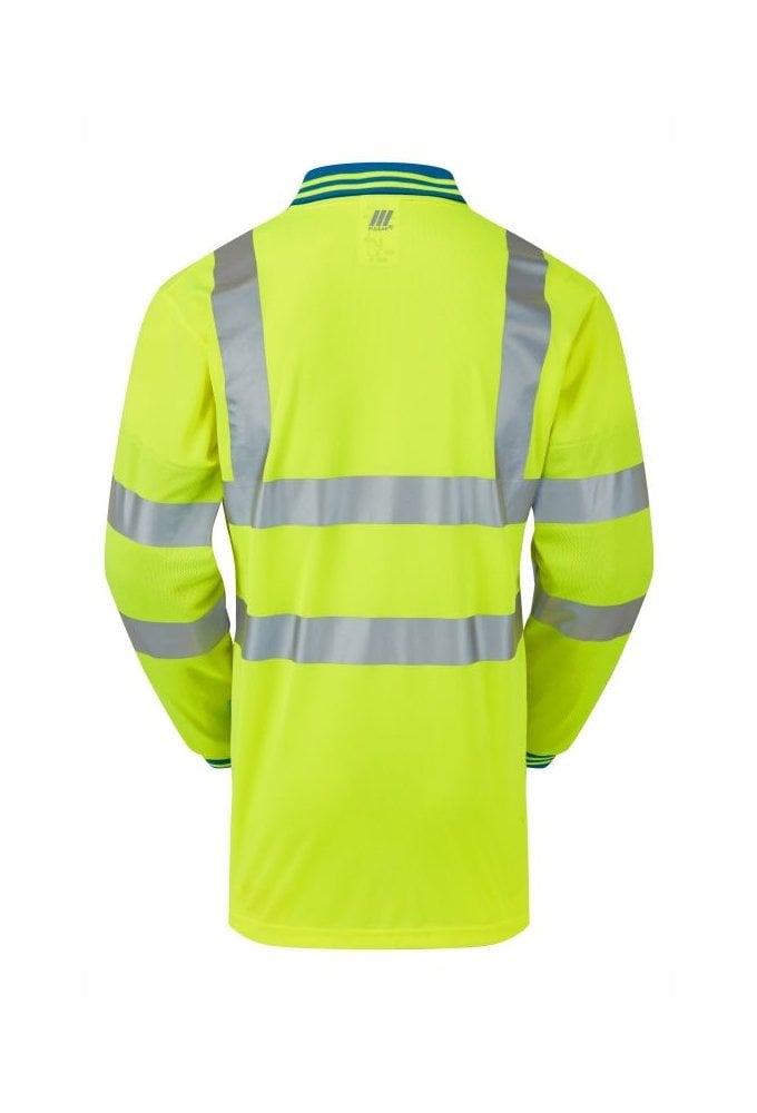 P458-CRS-YEL Pulsar P458 PULSAR® Cut Resistant Sleeve Polo Shirt S-6XL