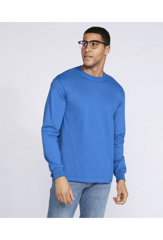 GD014 Ultra Cotton Long Sleeved T-shirt (Small To 2XL) 11 COLOURS
