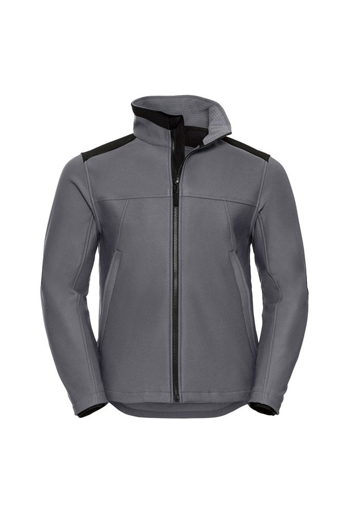 J018M Russell Work Wear Soft Shell Jacket (XSmall to 4XLarge) 2 COLOURS
