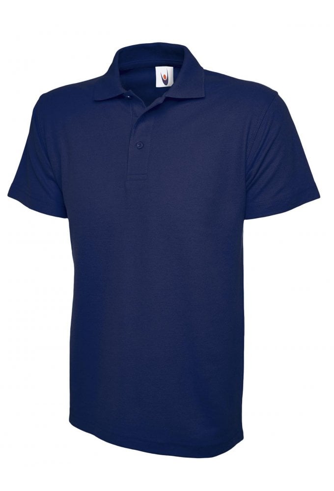 UC101 Uneek Classic Pique Polo Shirt 50/50 polycotton (XSmall To 6XL) 17 COLOURS