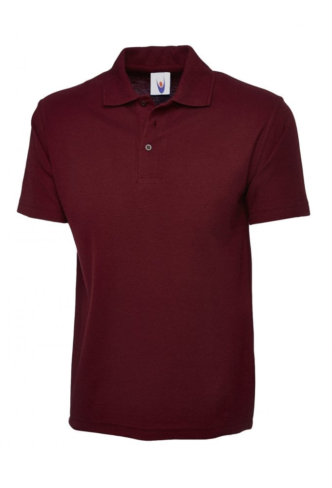 UC101 Uneek Classic Pique Polo Shirt 50/50 polycotton (XSmall To 6XL) 17 COLOURS