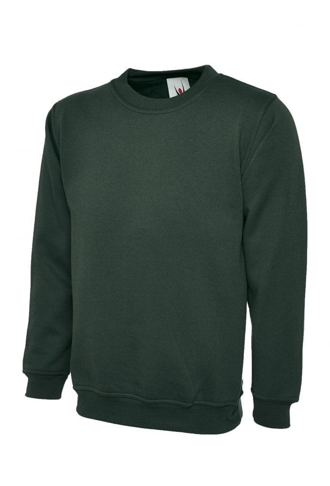 UC203 Classic SweatShirt 50/50 polycotton (XSmall To 6XL) 15 COLOURS