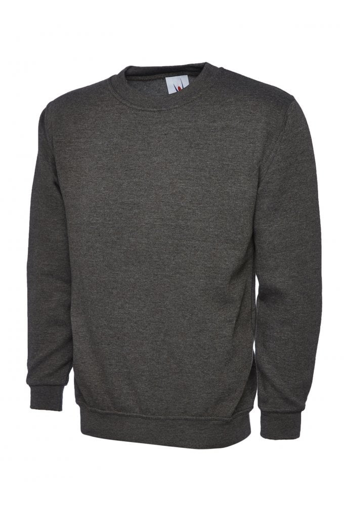 UC203 Classic SweatShirt 50/50 polycotton (XSmall To 6XL) 15 COLOURS