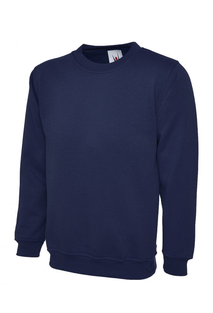 UC203 Classic SweatShirt 50/50 polycotton (XSmall To 6XL) 15 COLOURS