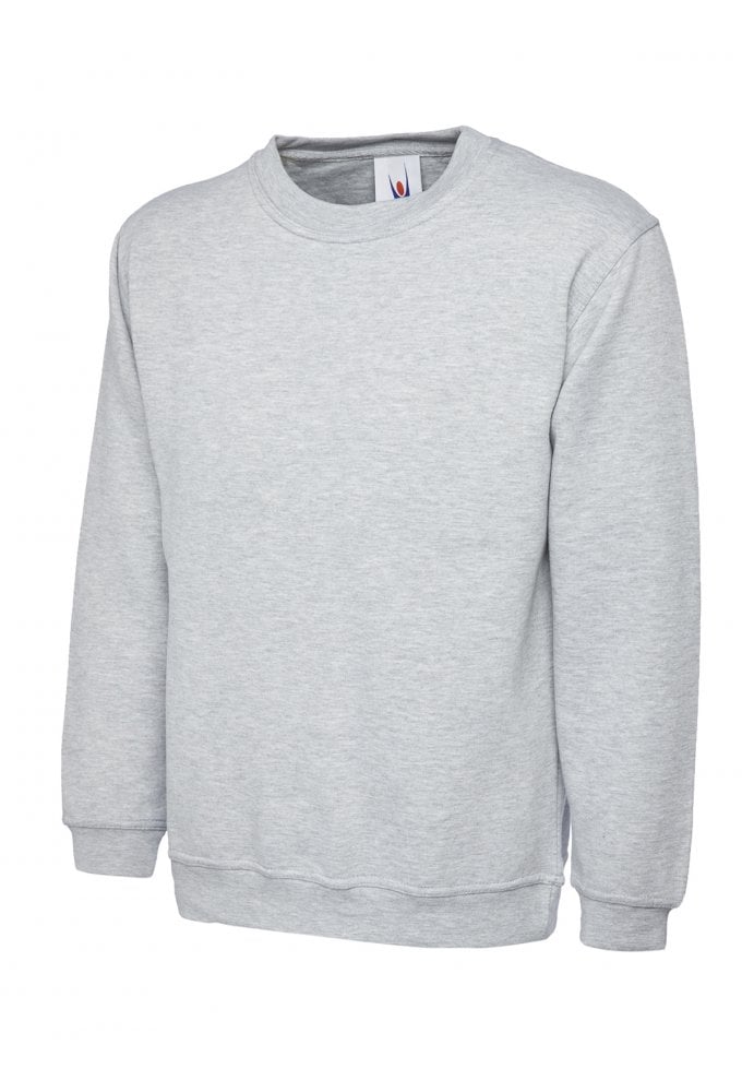 UC203 Classic SweatShirt 50/50 polycotton (XSmall To 6XL) 15 COLOURS
