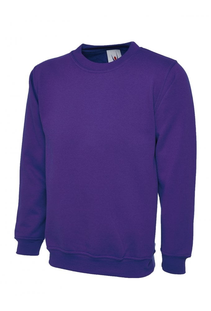 UC203 Classic SweatShirt 50/50 polycotton (XSmall To 6XL) 15 COLOURS
