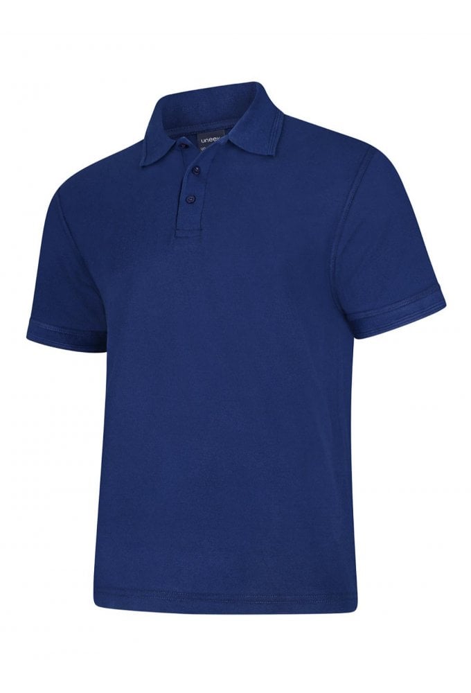 UC108 Deluxe Polo Shirt 50/50 polycotton (XSmall To 4XL) 14 COLOURS