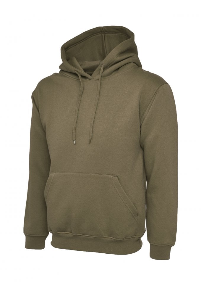 UC502 Classic Hooded SweatShirt 50/50 Polycotton (Xsmall to 4Xlarge) 22 Colours