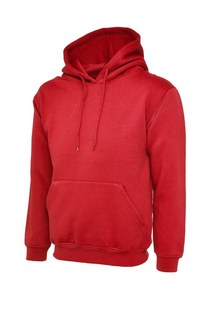 UC502 Classic Hooded SweatShirt 50/50 Polycotton (Xsmall to 4Xlarge) 22 Colours