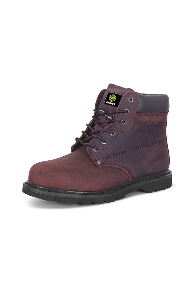 GWB Goodyear Safety Boot (Size 6 To 12) 3 COLOURS