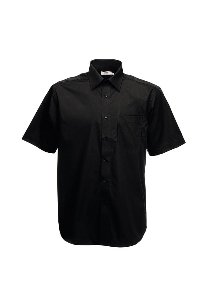 SS116 Poplin Short Sleeved Shirt ( S To 3XL) 4 COLOURS