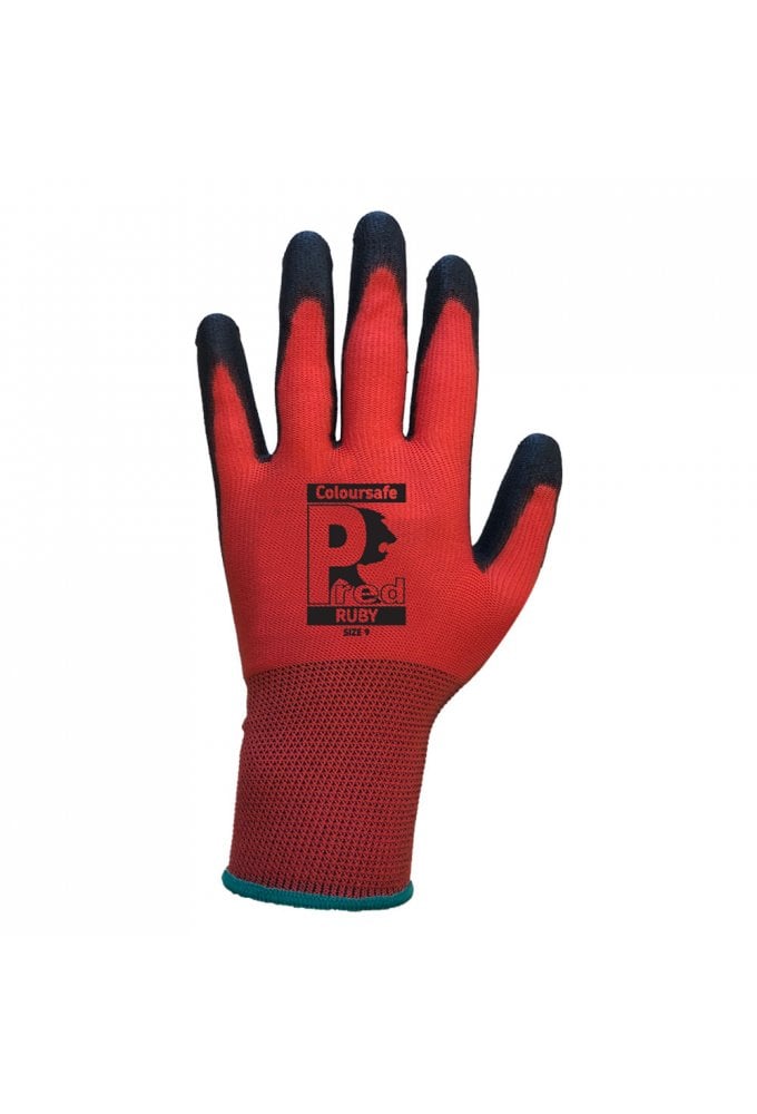 PUPL Predator Ruby PU Glove (Size 7 to 11) Pack Size 120 Pairs