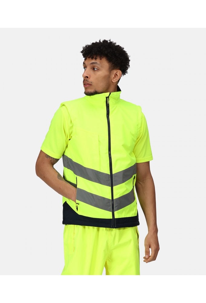 RG383 Regatta Hi Vis Bodywarmer (Small to 3XLarge) 2 COLOURS
