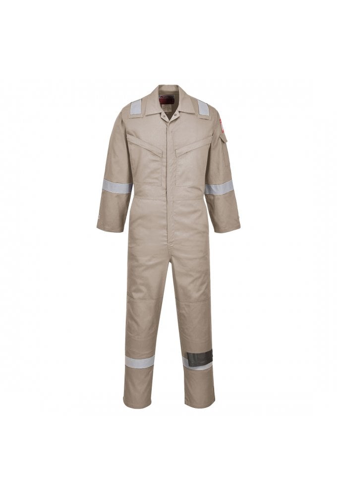 FR21 - Flame Resistant Super Light Weight Anti-Static Coverall 210g (Xsmall to 4Xlarge)