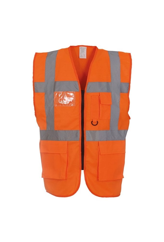 YK002 Executive Hivis Waistcoat (Small to 3XLarge) 25 COLOURS