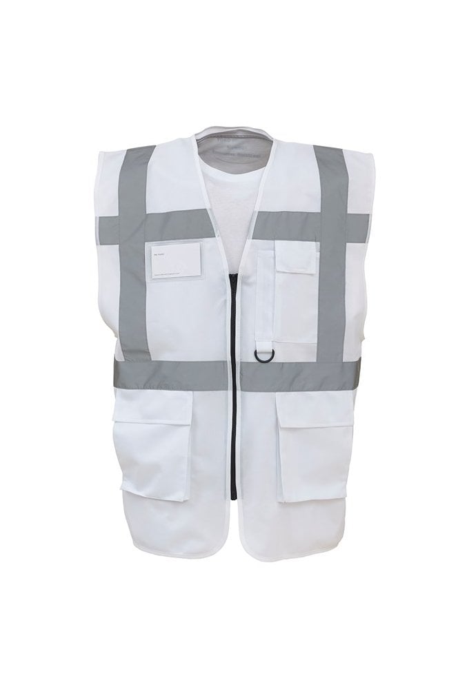 YK002 Executive Hivis Waistcoat (Small to 3XLarge) 25 COLOURS