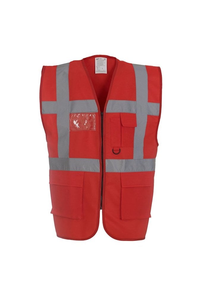 YK002 Executive Hivis Waistcoat (Small to 3XLarge) 25 COLOURS