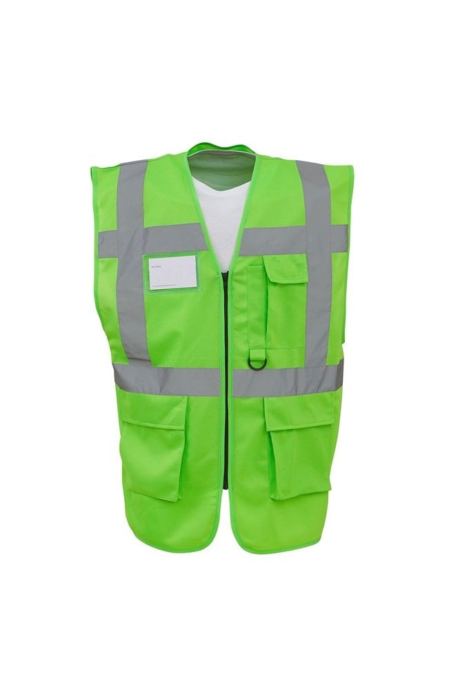 YK002 Executive Hivis Waistcoat (Small to 3XLarge) 25 COLOURS