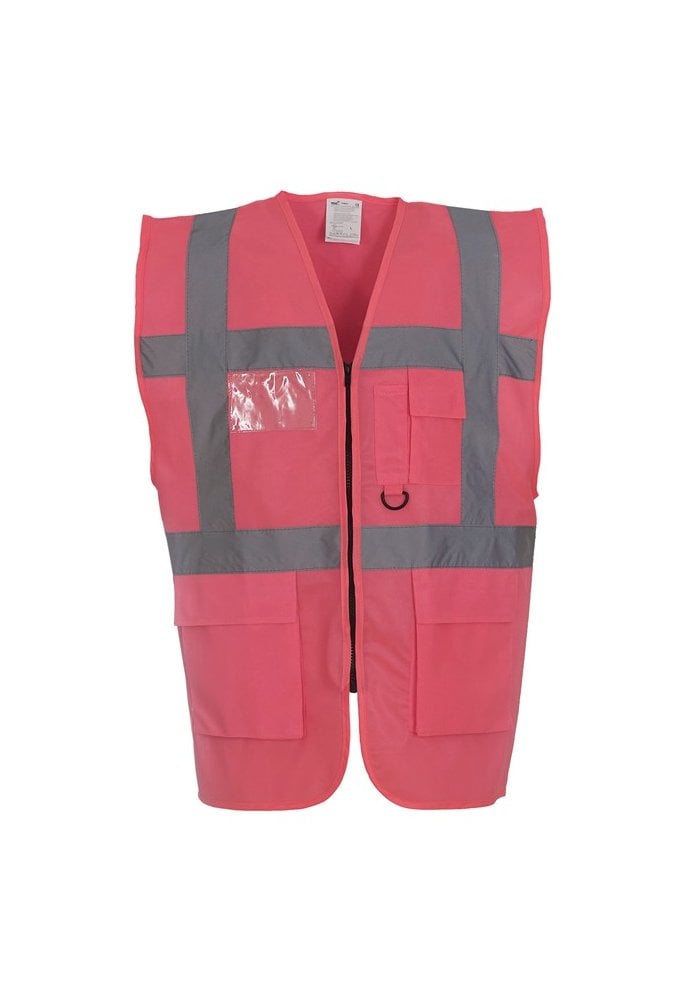 YK002 Executive Hivis Waistcoat (Small to 3XLarge) 25 COLOURS