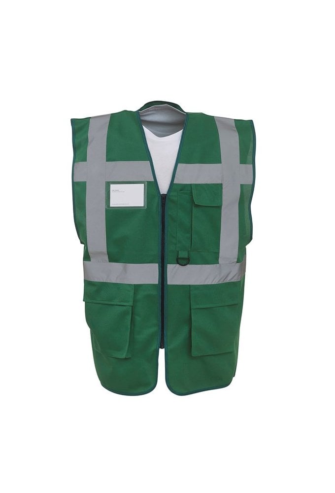 YK002 Executive Hivis Waistcoat (Small to 3XLarge) 25 COLOURS