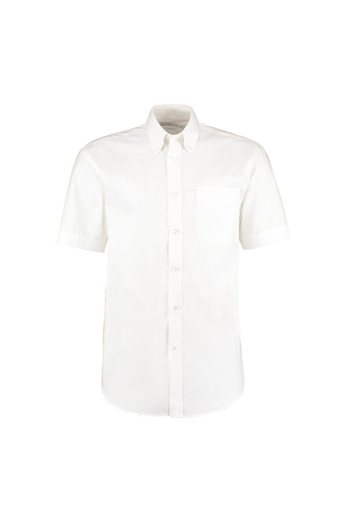 KK109 Corporate Oxford Short Sleeved Shirt (Collar Size 14.5" To 19.5") 10 COLOURS