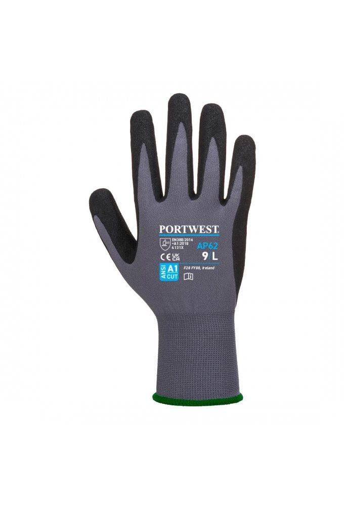 AP62 - Dermiflex Waterproof Nitrile Aqua Glove (Size 7 to 12)
