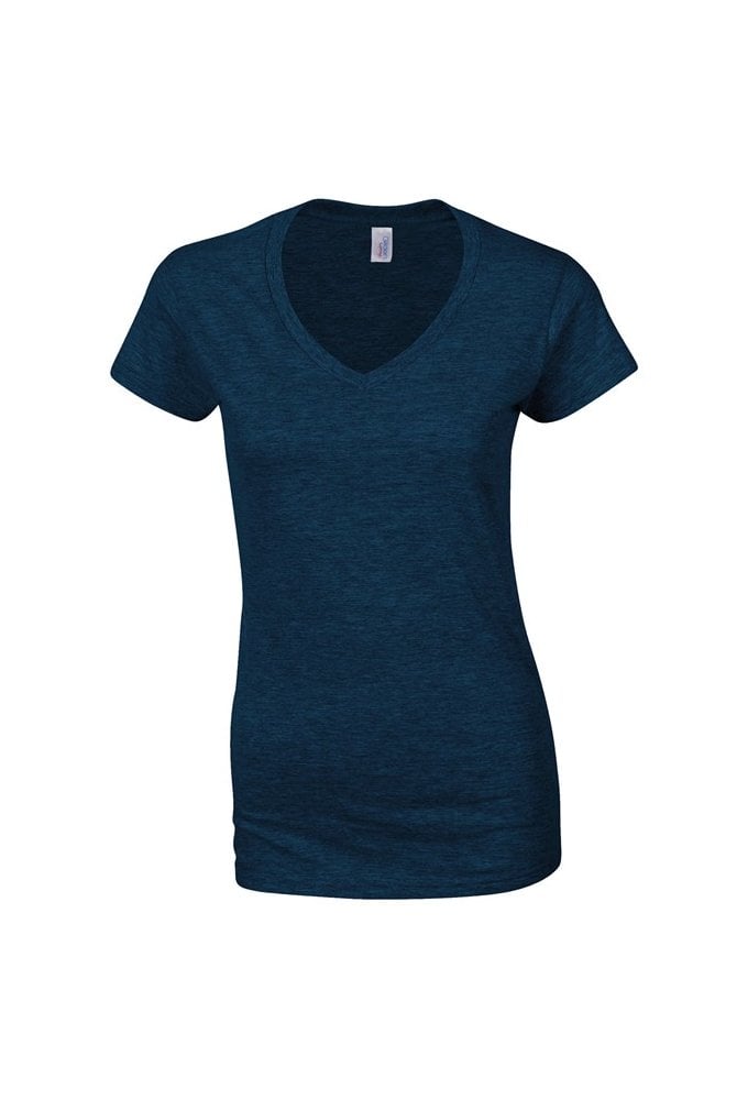 GD078 Softstyleâ„¢ Women's V Neck t-shirt ( Smal to 2XLarge) 8 COLOURS