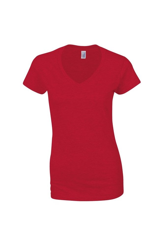 GD078 Softstyleâ„¢ Women's V Neck t-shirt ( Smal to 2XLarge) 8 COLOURS