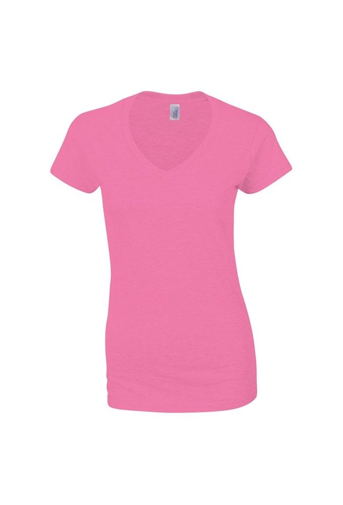 GD078 Softstyleâ„¢ Women's V Neck t-shirt ( Smal to 2XLarge) 8 COLOURS