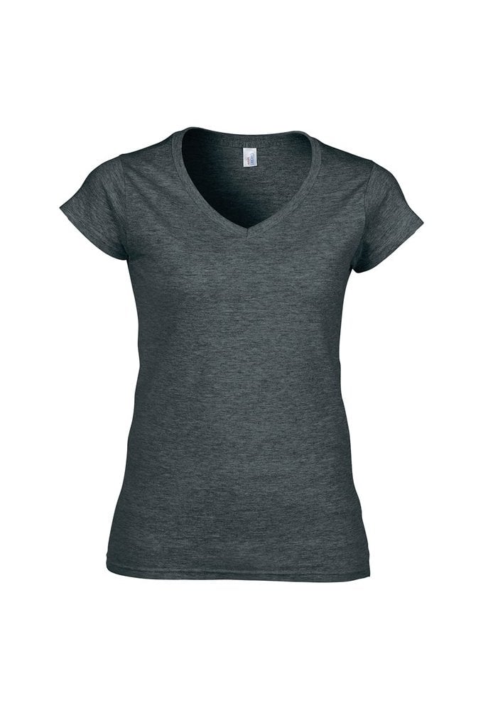 GD078 Softstyleâ„¢ Women's V Neck t-shirt ( Smal to 2XLarge) 8 COLOURS