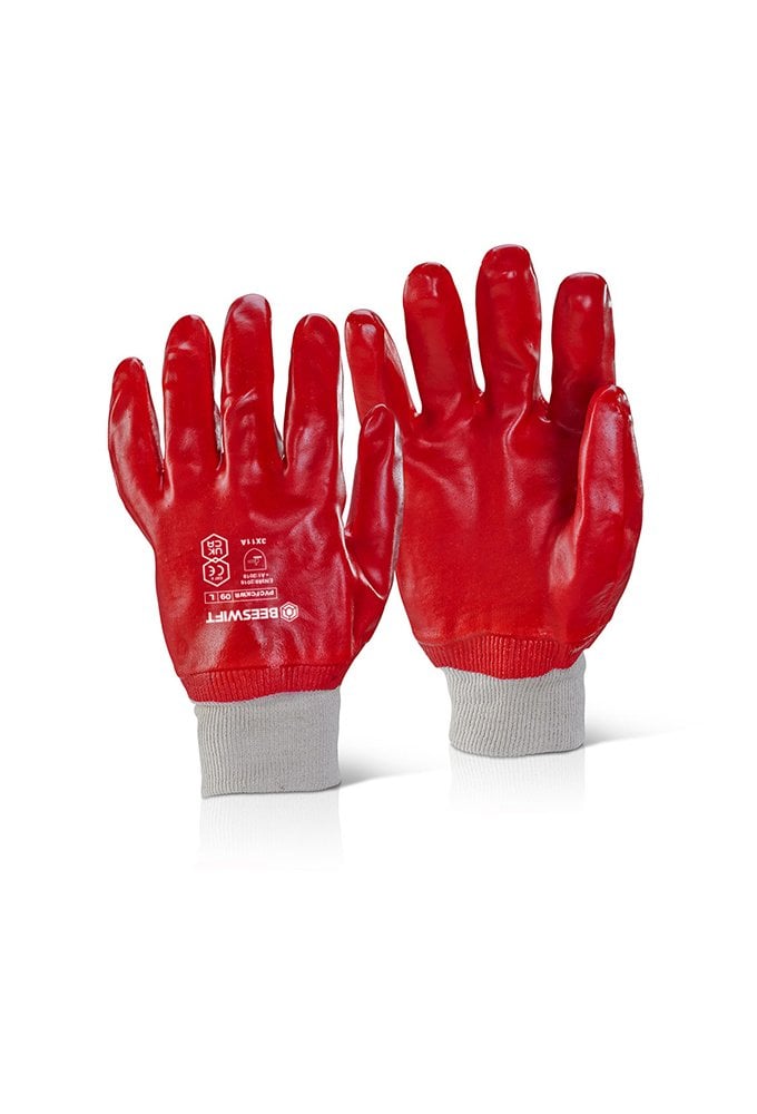 PVCFCK Beeswift Fully Coated PVC Glove (Pack Size 10)
