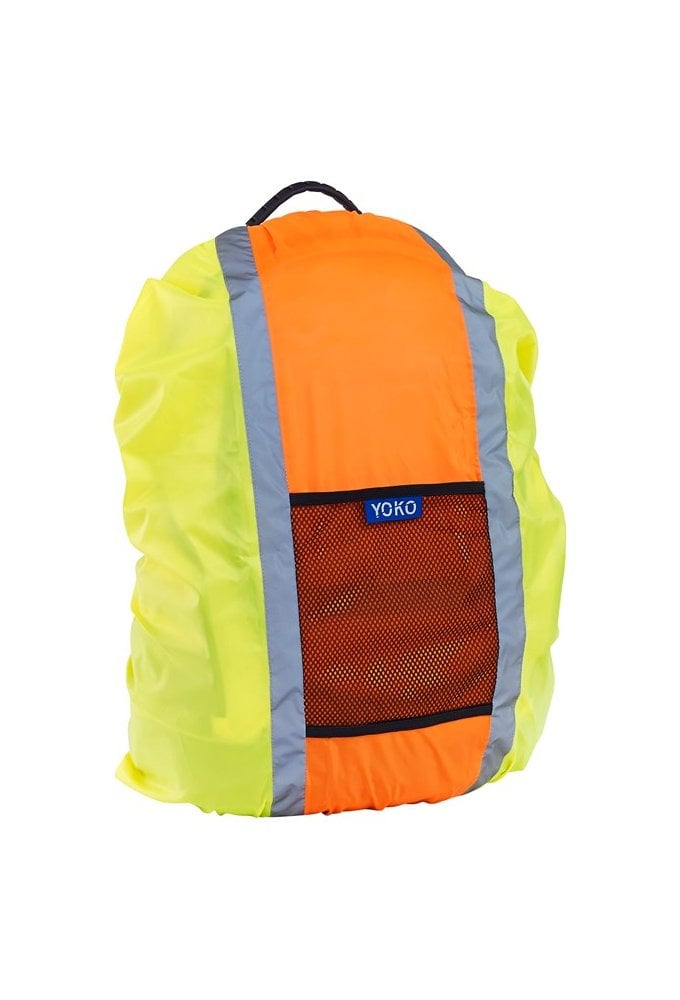 YK152 Hi-vis rucksack cover To Fit Most 20 -25 litre bags