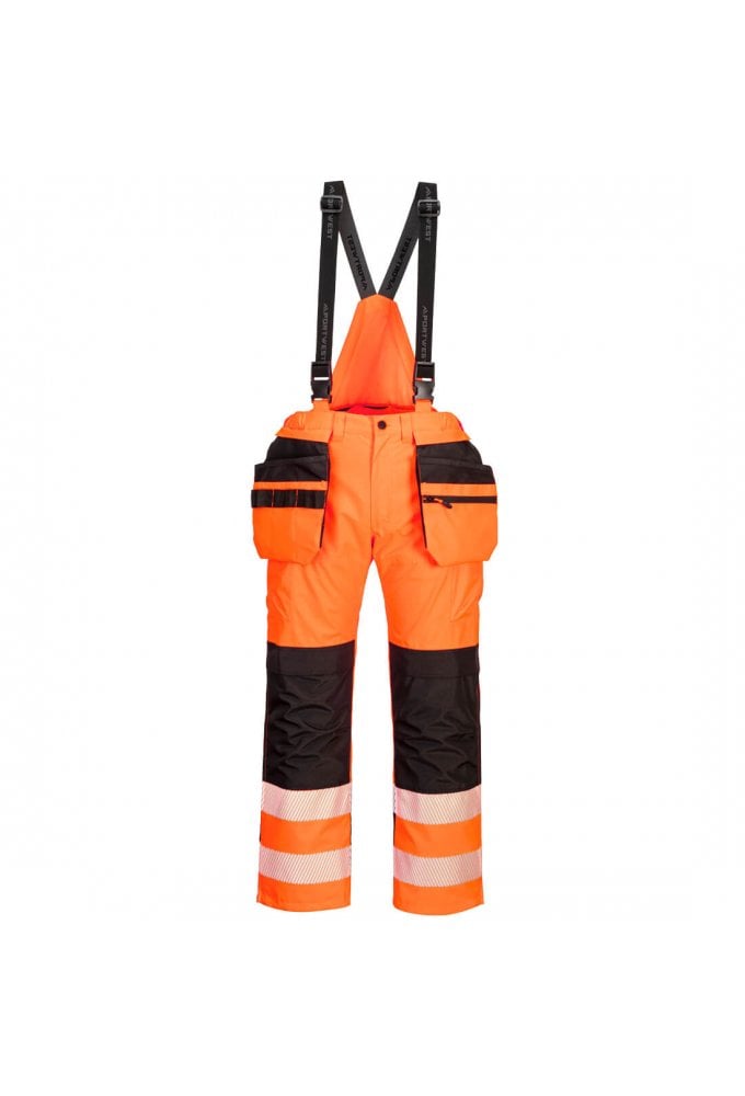 Portwest PW356 - PW3 Hi-Vis Rain Trousers Size Small-3XL (2 COLOURS)
