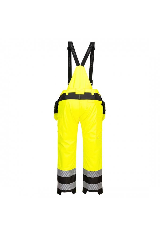 Portwest PW356 - PW3 Hi-Vis Rain Trousers Size Small-3XL (2 COLOURS)
