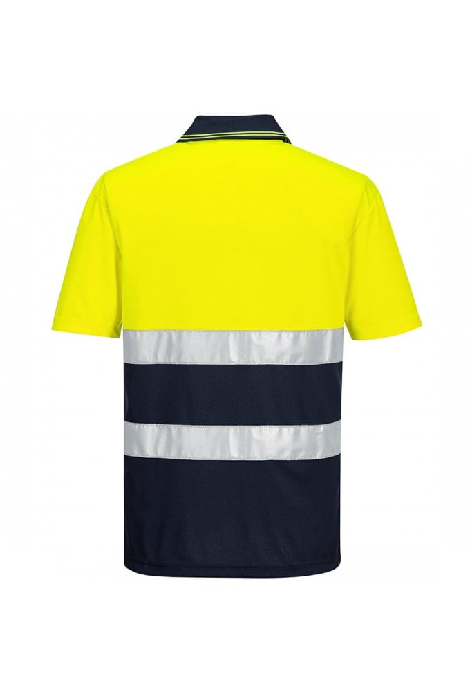 Portwest S175 - Hi-Vis Lightweight Contrast Polo Shirt Size S-4XL (2 COLOURS)