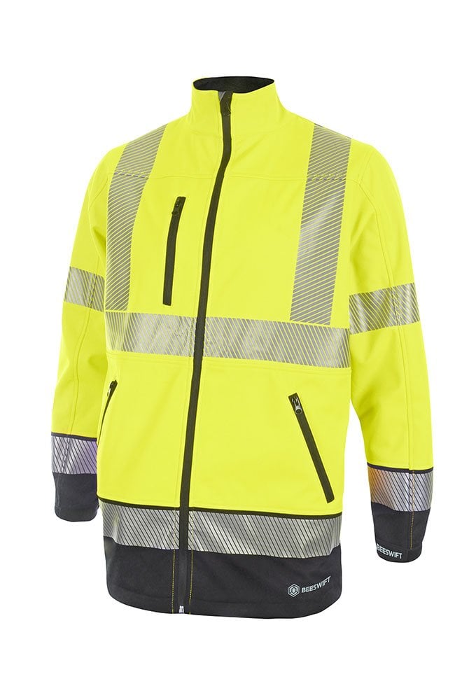 HVTT04 Beeswift Hi Vis Softshell (Small to 4XLarge) 2 COLOURS
