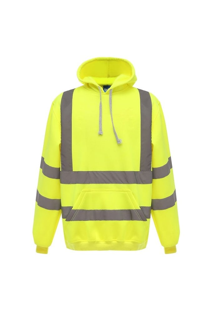 YK032 Water Repellant Hi Vis Hoodie (Small to 3Xlarge) 6 COLOURS