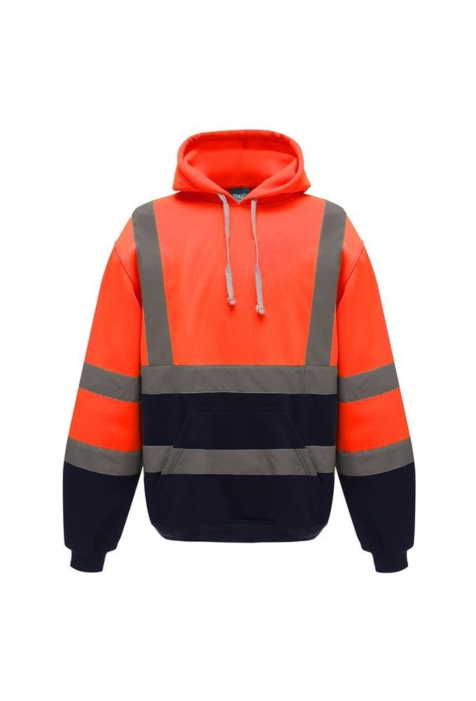 YK032 Water Repellant Hi Vis Hoodie (Small to 3Xlarge) 6 COLOURS