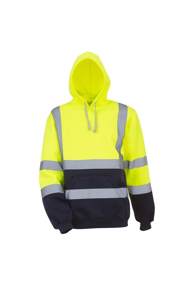 YK032 Water Repellant Hi Vis Hoodie (Small to 3Xlarge) 6 COLOURS