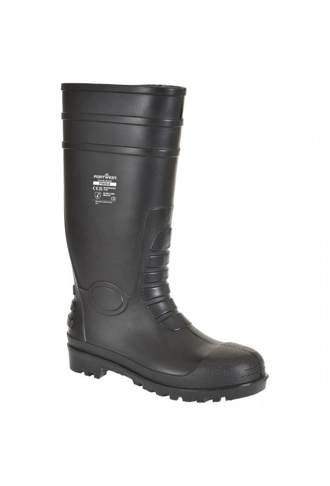 FW94 Portwest Steelite Classic Safety Wellington (Size 3 to 13)