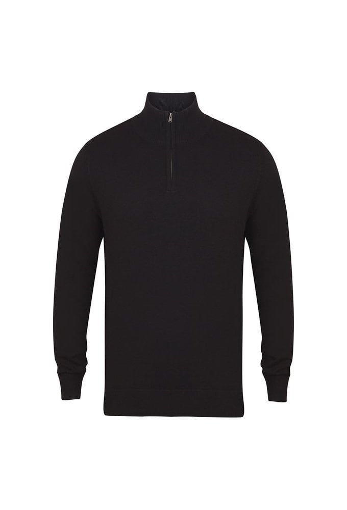 HB729 Henbury 1/4 Zip Jumper (Xsmall to 4Xlarge) 3 COLOURS