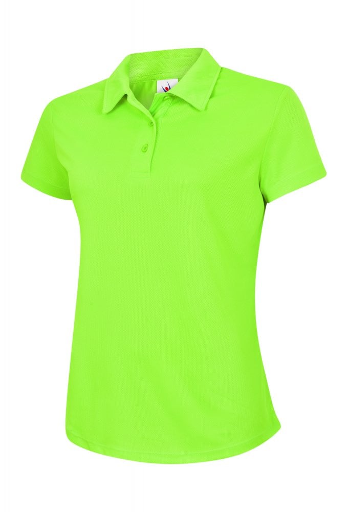 UC126 Ladies Ultra Cool Poloshirt (XSmall to 2XLarge) 7 COLOURS