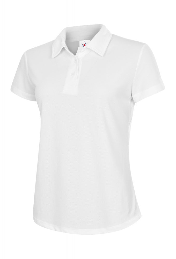 UC126 Ladies Ultra Cool Poloshirt (XSmall to 2XLarge) 7 COLOURS