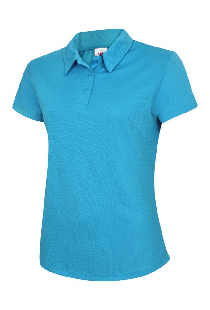 UC126 Ladies Ultra Cool Poloshirt (XSmall to 2XLarge) 7 COLOURS