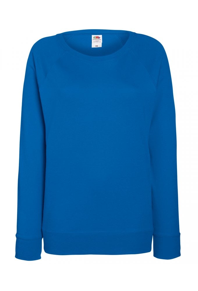 SS960 Lady-Fit Lightweight Raglan SweatShirt (XSmall To 2XL) 12 Colours