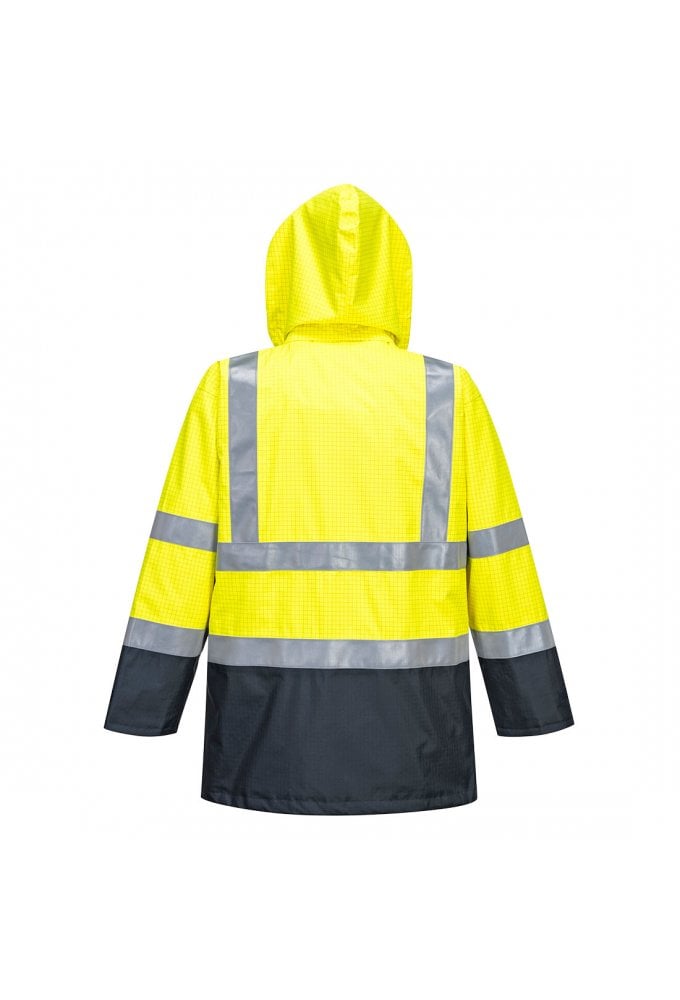 S779 - Bizflame Rain Hi-Vis Multi-Protection Jacket (Small to 3Xlarge) 2 COLOURS RIS 3279 TOM Orange Only